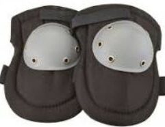 Hard Cap Knee Pads - 62821 These hard cap knee pads offer plenty of protection on hard, rough and even rocky surfaces. Comfortable foam padding and a tough fabric cover make these knee pads ideal for all-day projects such as laying carpet or setting tile. The tough polypropylene caps are riveted in place and the knee pads secure in place with easy hook-and-loop straps. Hard polypropylene caps are riveted in place for protection on hard, rough, or rocky surfaces Comfortable foam padding Adjustable hook-and-loop closures Durable polyester fabric cover