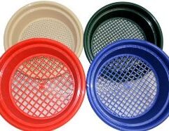 Economy Stackable Seives - 3/4" - Red PRODUCT DETAILS Our new model, Economy stackable sieves come in different colors for the desired mesh. They have been carefully designed to be the ideal tool for classifying material for your sluice box, concentrator, gold pan and more. Use with any of our CS models to get the perfect classification of materials you need! Made in the USA!