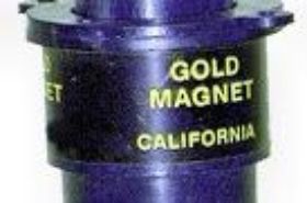 Keene Gold Magnet - A28 No self-respecting prospector should be without a Gold Magnet. This wonder utility extracts magnetic sand from gold concentrate and black sand. Simply depress the button to pick up the magnetic sand, then release the button and the sand falls free! Its that simple!