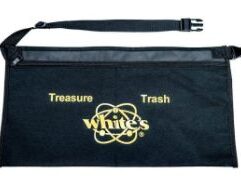 Deluxe Apron - 601-1253 Heavy-duty nylon hunting apron with 2 pockets and full zipper. Adjusts up to 50″. Gold foil imprint on black nylon.