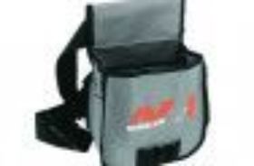 Minelab Shell Pouch - 9999-0076 Pouch is Capable of Carrying a Large Number of Recovery Tools and Other Items. This is an Authentic Minelab Shell Tool Pouch with Carrying Strap. Grey & Black with Minelab Logo on the front. Pouch is capable of carrying a large number of recovery tools and other items like digger, recovery knife, hoe, pick, pin pointer, probe, etc. Cheaper imitation CANNOT use the official Minelab ML Logo. Perfect for stashing your Minelab tools and finds, this finds pouch will keep the bulk out of your pockets and allow you to keep swinging away while keeping your finds at your hip. Has holes at the bottom to allow water and sand to drain out. Great for the beach or general purpose detecting. Specifications: Dimensions : 12" x 7.5" x 6" Waist Size : 48" Max Weight : 0.5 lbs (0.23 kgs) Color : Grey & Black