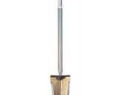 Lesche Sampson 31" Long Digger with T Style Handle and 7.5 x 4" Plain Sided Blade - LESCHE-32